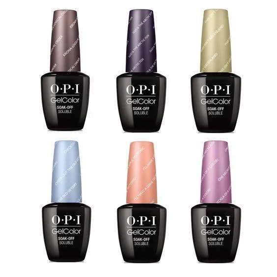 OPI GelColor Fall 2017 Iceland Collection #2