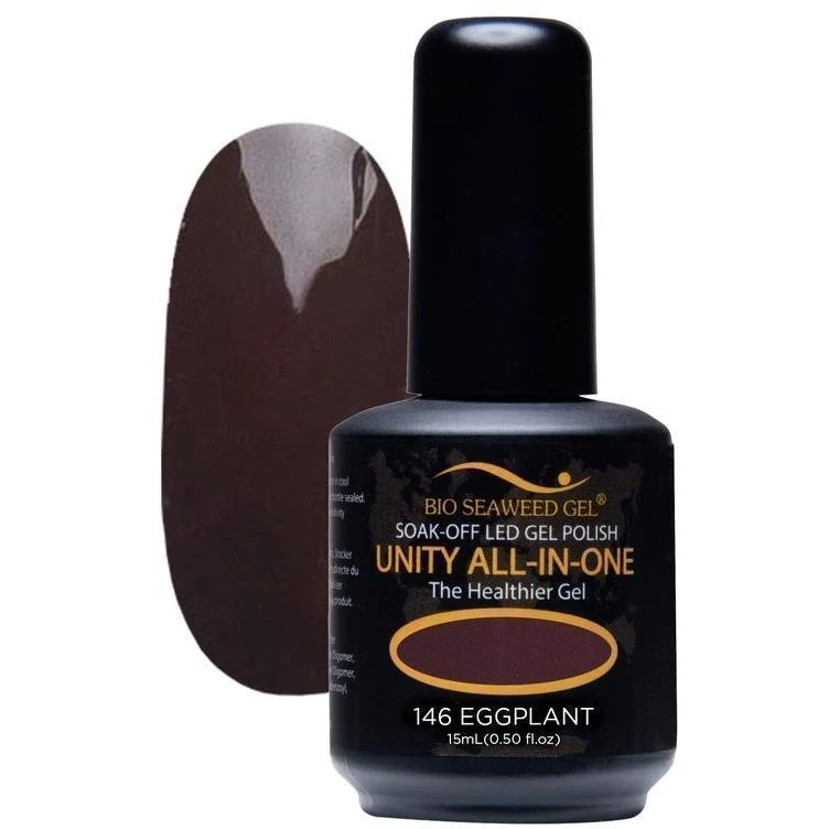 Unity All-in-One Colour Gel Polish Eggplant #146