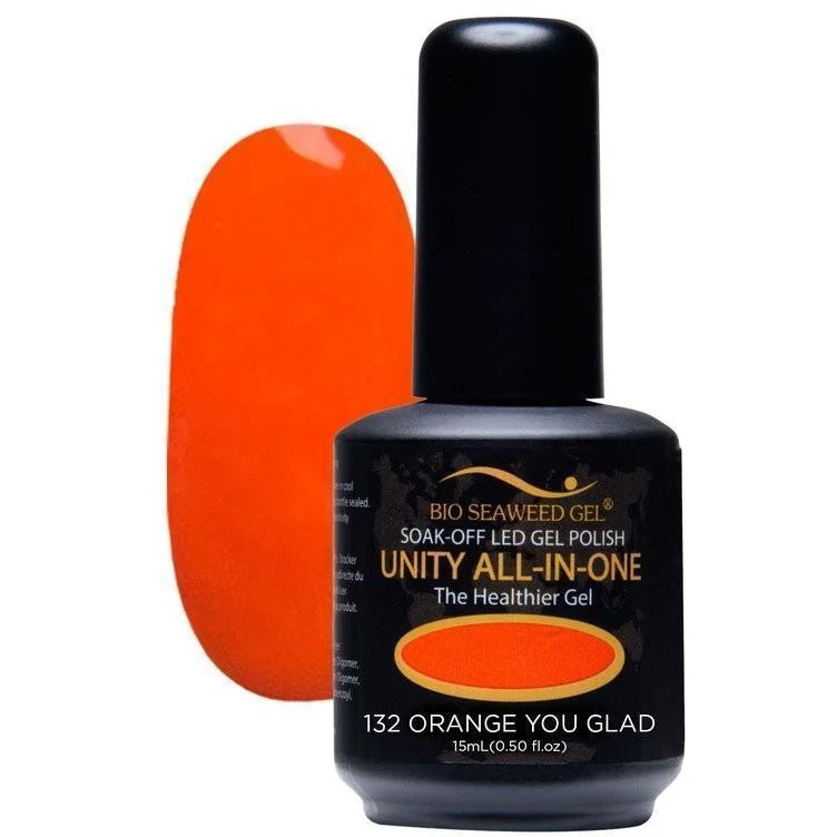 Unity All-in-One Colour Gel Polish Orange You Glad #132