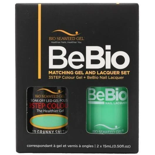 Bio Seaweed Gel Color + Matching Lacquer Granny Smith #19