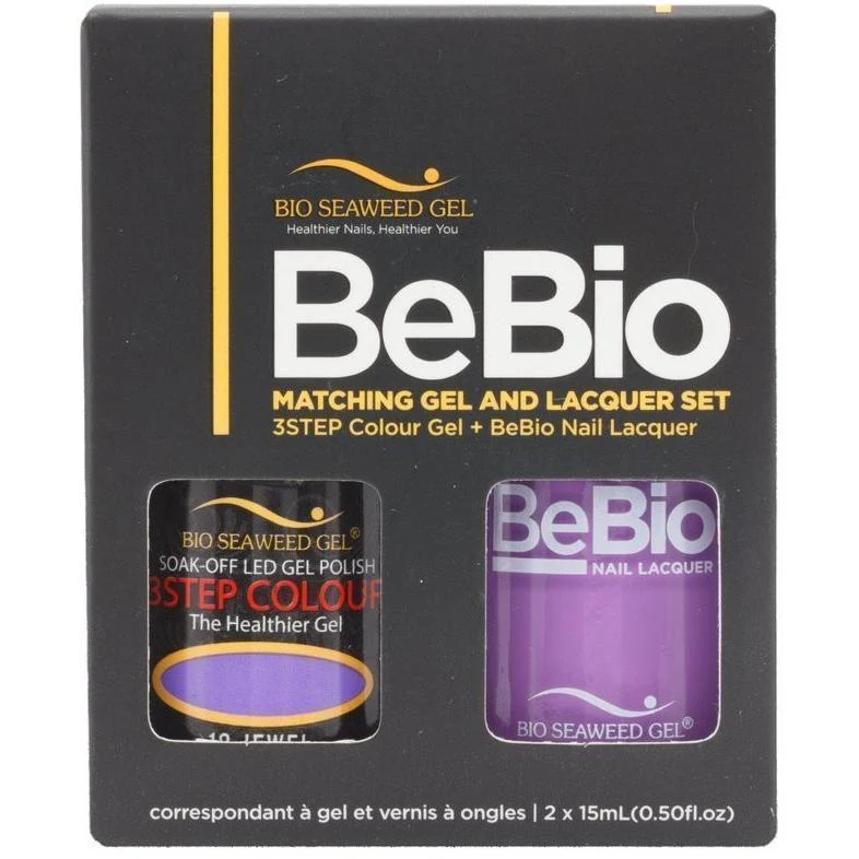 Bio Seaweed Gel Color + Matching Lacquer Jewel #18