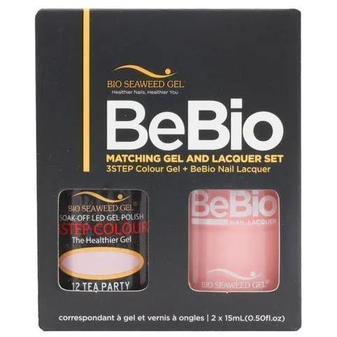 Bio Seaweed Gel Color + Matching Lacquer Tea Party #12