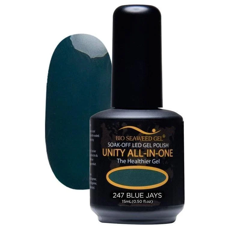 Unity All-in-One Colour Gel Polish Blue Jays #247