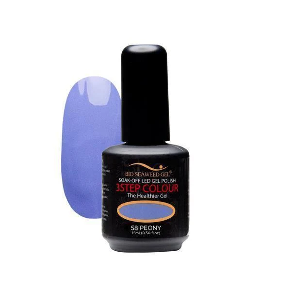 Bio Seaweed 3STEP Gel Polish Peony #58