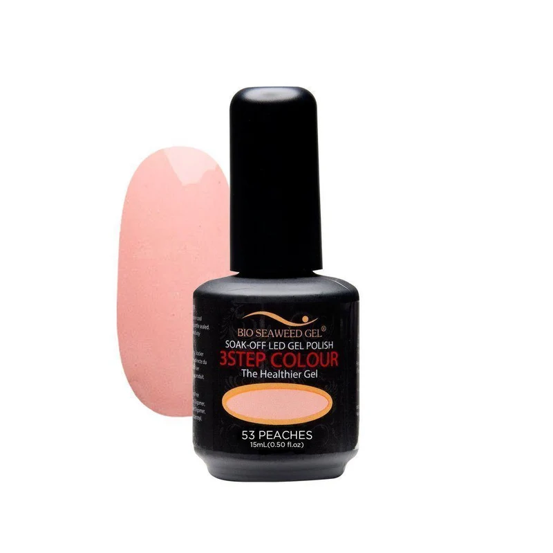 Bio Seaweed 3STEP Gel Polish Peaches #53