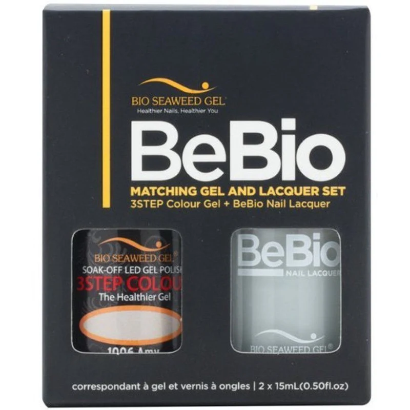 Bio Seaweed Gel Color + Matching Lacquer Amy #1006
