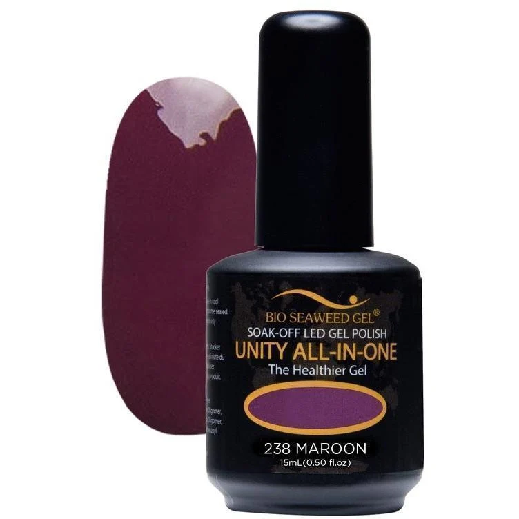 Unity All-in-One Colour Gel Polish Maroon #238