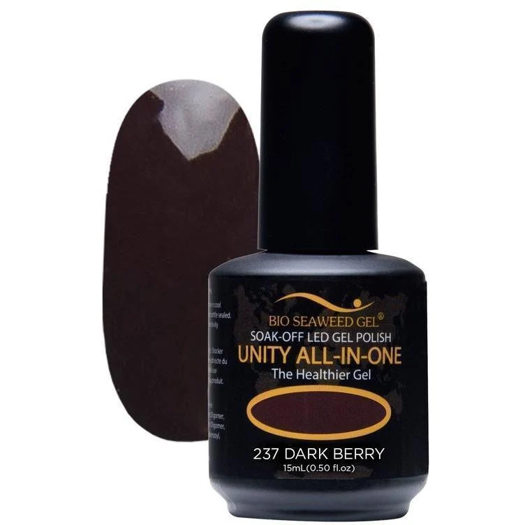 Unity All-in-One Colour Gel Polish Dark Berry #237