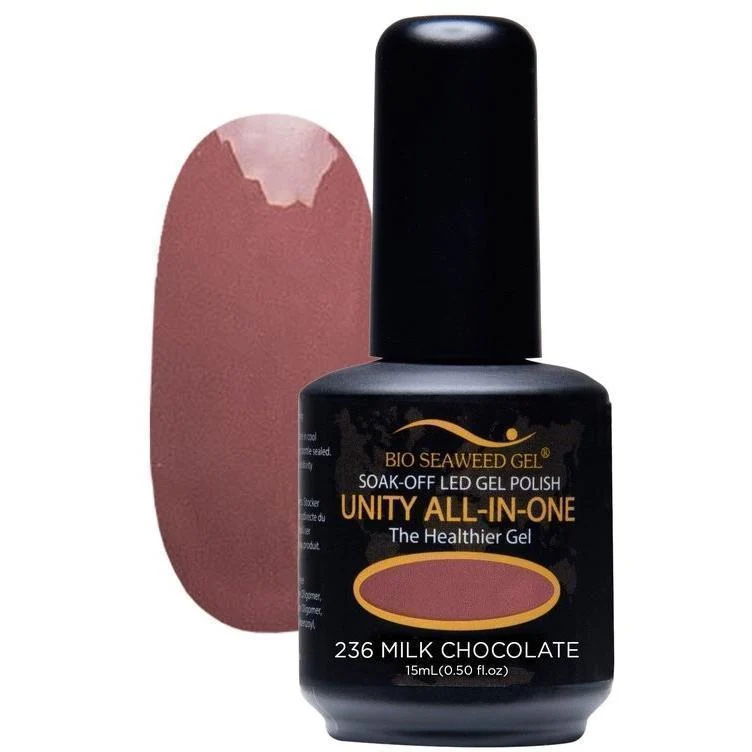 Unity All-in-One Colour Gel Polish Milk Chocolate #236
