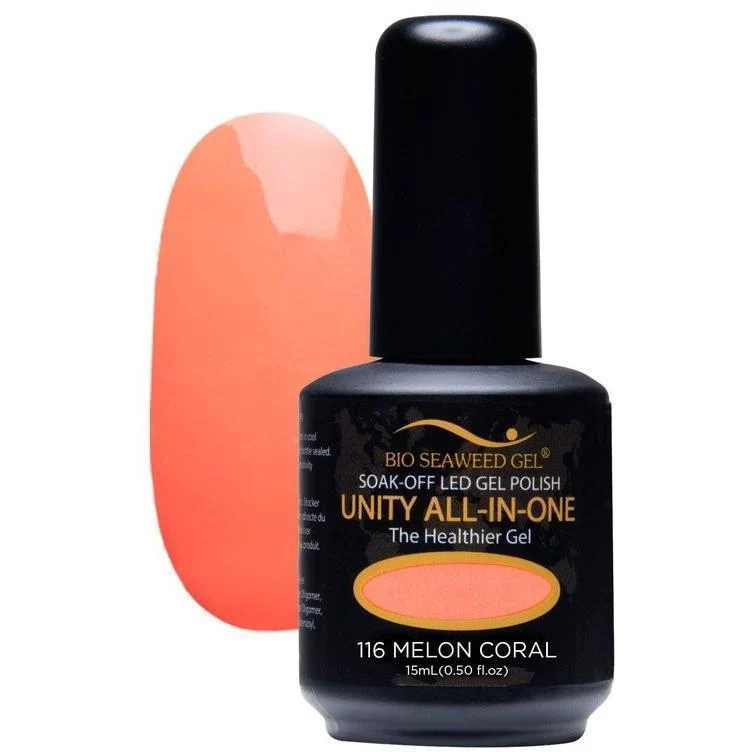 Unity All-in-One Colour Gel Polish Melon Coral #116