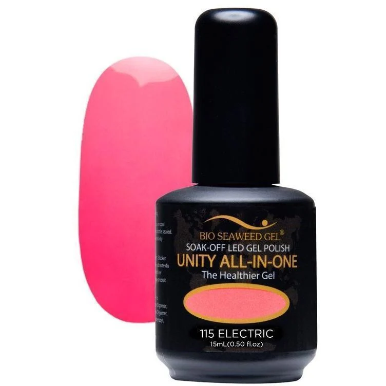 Unity All-in-One Colour Gel Polish Electric #115