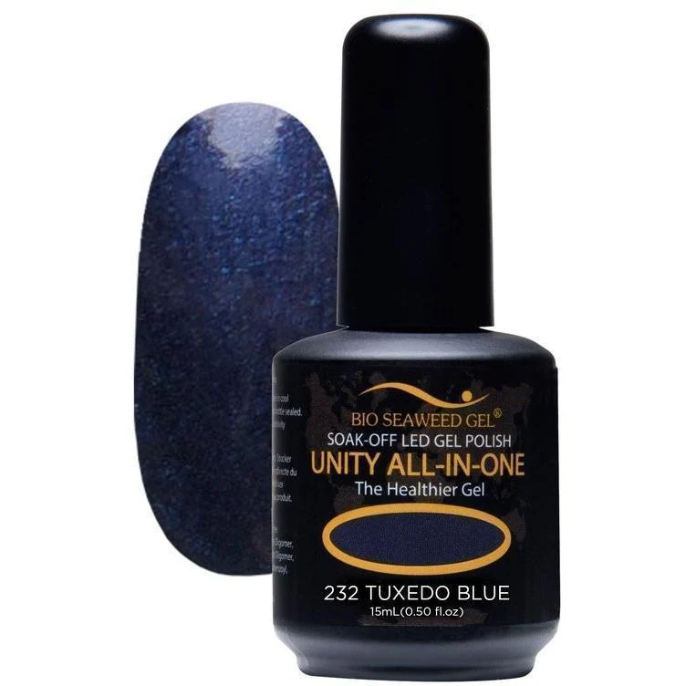 Unity All-in-One Colour Gel Polish Tuxedo Blue #232