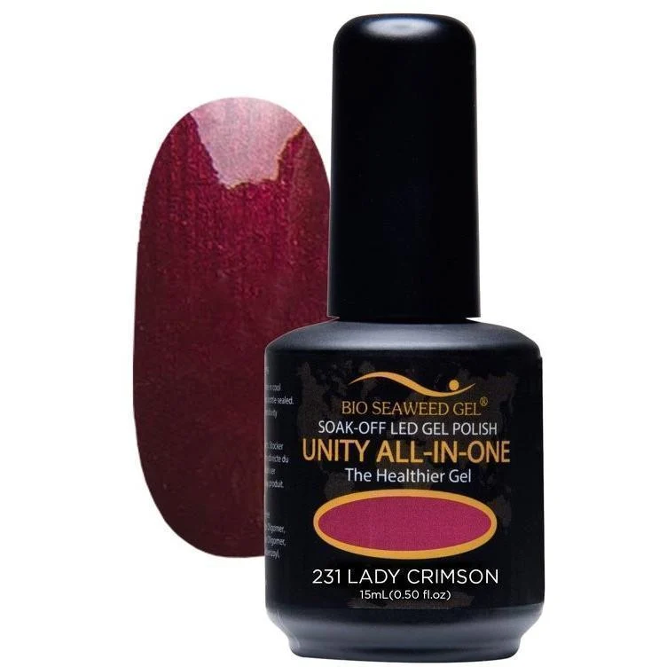 Unity All-in-One Colour Gel Polish Lady Crimson #231