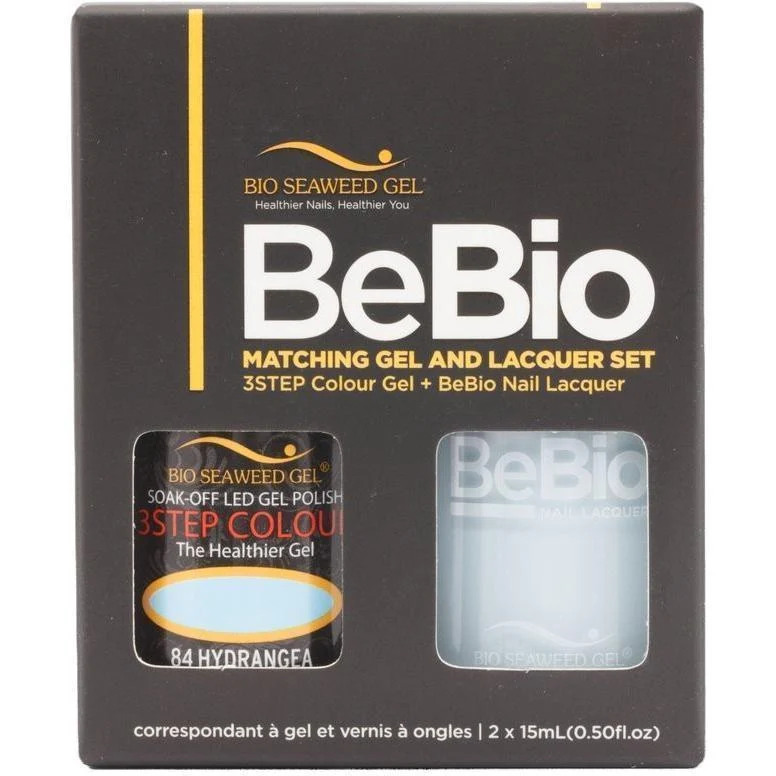 Bio Seaweed Gel Color + Matching Lacquer Hydrangea #84