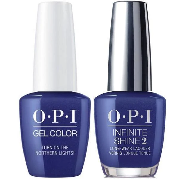 OPI GelColor Turn on the Northern Lights #I57 + Infinite Shine #I57