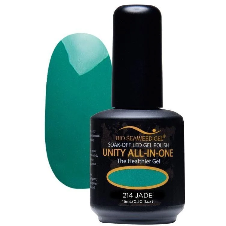 Unity All-in-One Colour Gel Polish Jade #214