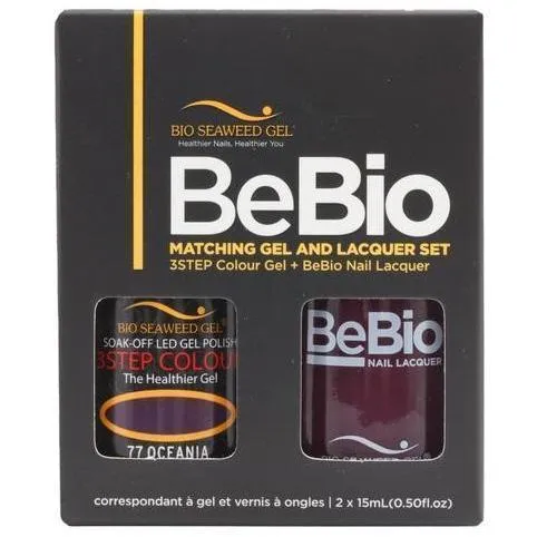 Bio Seaweed Gel Color + Matching Lacquer Oceania #77