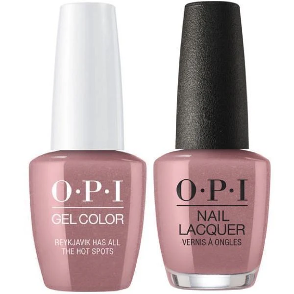 OPI GelColor + Matching Lacquer Reykjavik Has All the Hot Spots #I63