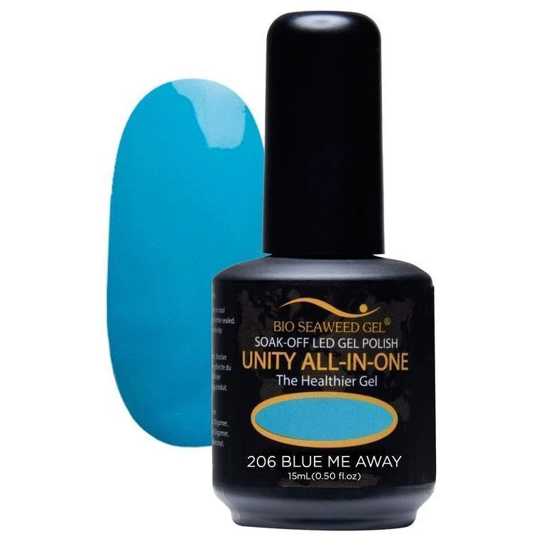 Unity All-in-One Colour Gel Polish Blue Me Away #206