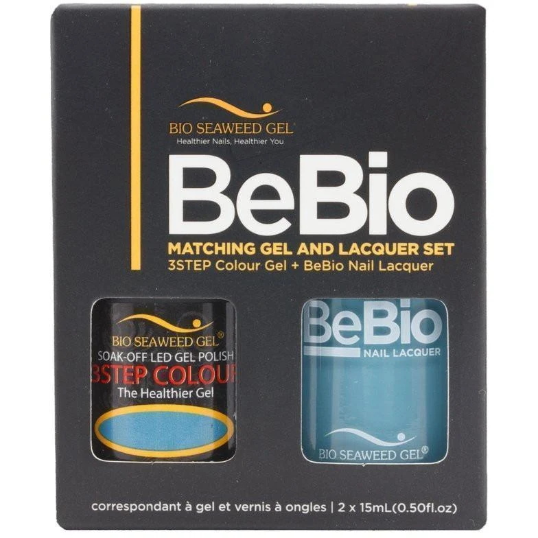 Bio Seaweed Gel Color + Matching Lacquer Raindrops #62