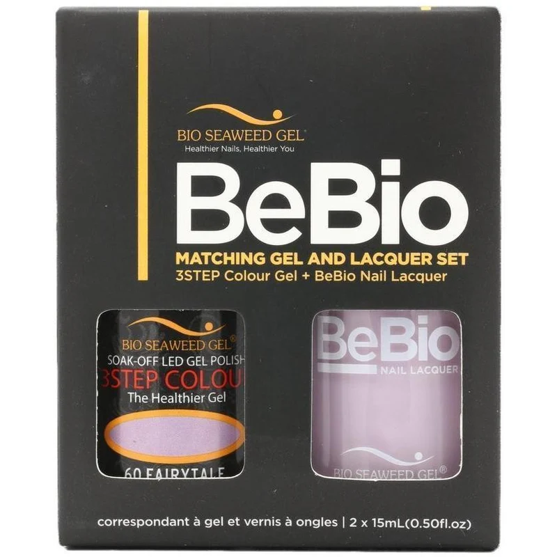 Bio Seaweed Gel Color + Matching Lacquer Fairytale #60