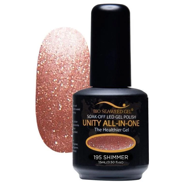 Unity All-in-One Colour Gel Polish Shimmer #195