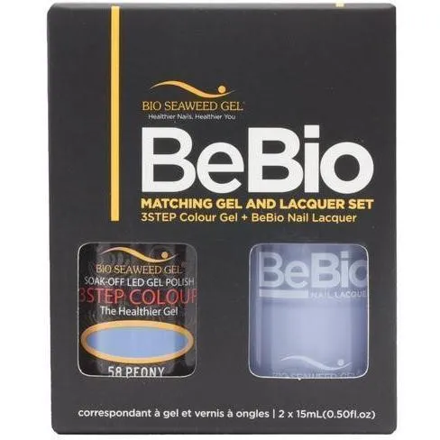 Bio Seaweed Gel Color + Matching Lacquer Peony #58