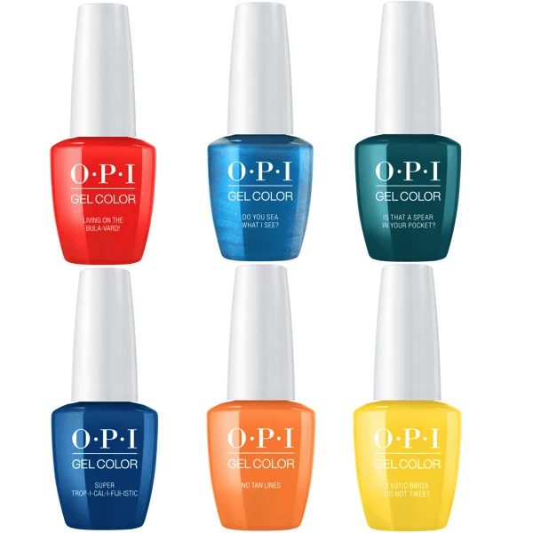OPI GelColor Spring 2017 Fiji Collection #2