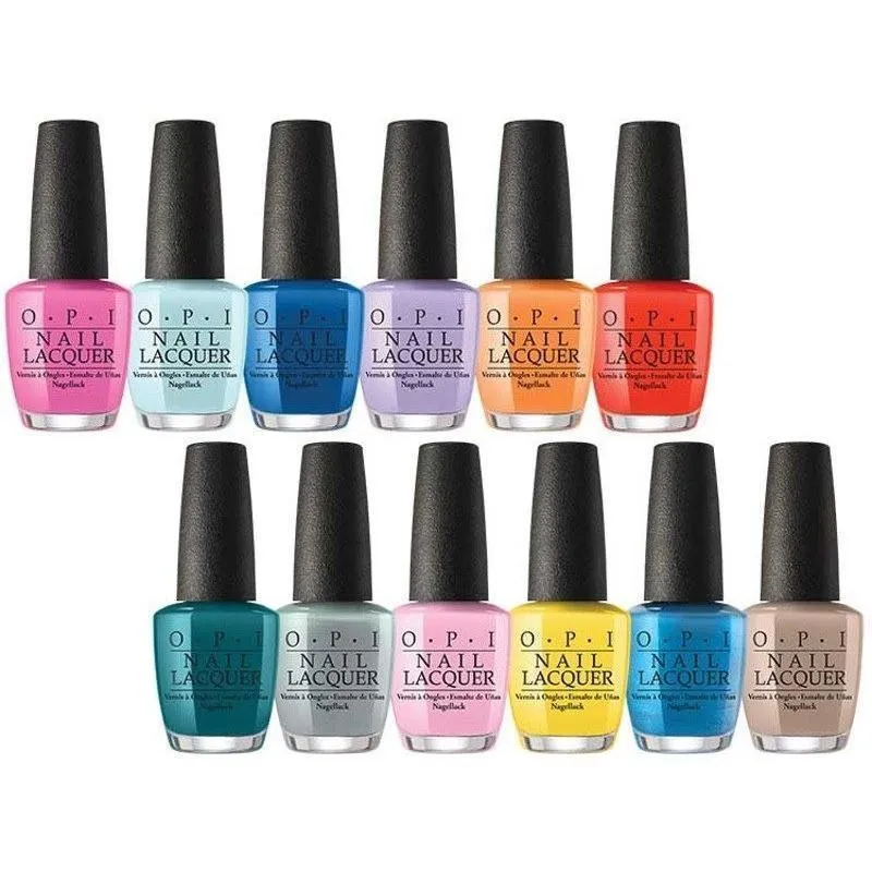 OPI Lacquer Spring 2017 Fiji Collection Set Of 12