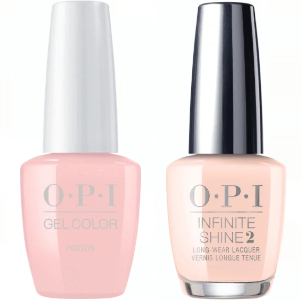 OPI GelColor Passion #H19 + Infinite Shine #H19