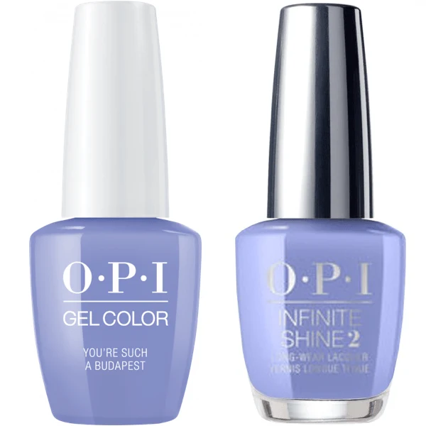 OPI GelColor You're Such a BudaPest #E74 + Infinite Shine #E74