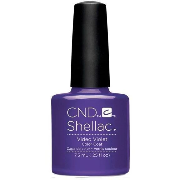 CND Creative Nail Design Shellac - Video Violet
