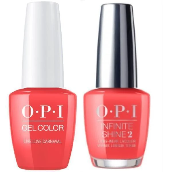 OPI GelColor Live.Love.Carnaval #A69 + Infinite Shine #A69
