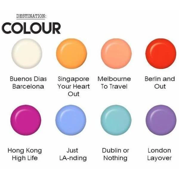 IBD Just Gel - Destination Colour Collection
