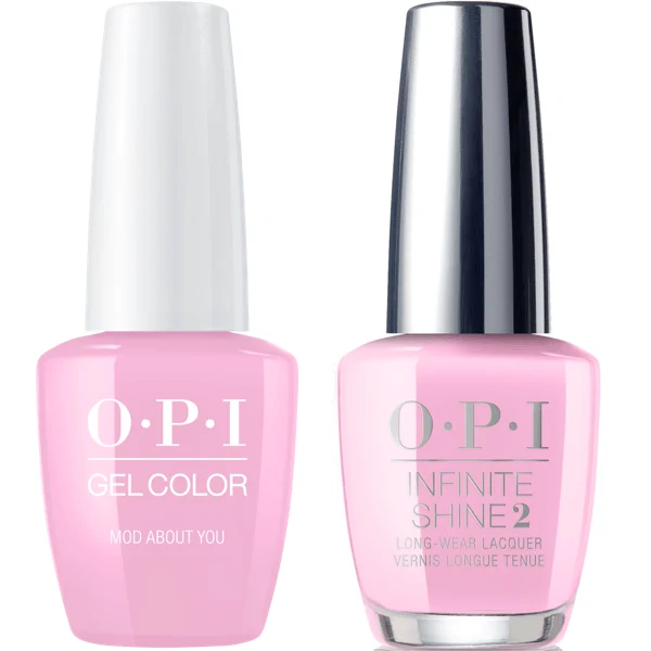 OPI GelColor Mod About You #B56 + Infinite Shine #B56