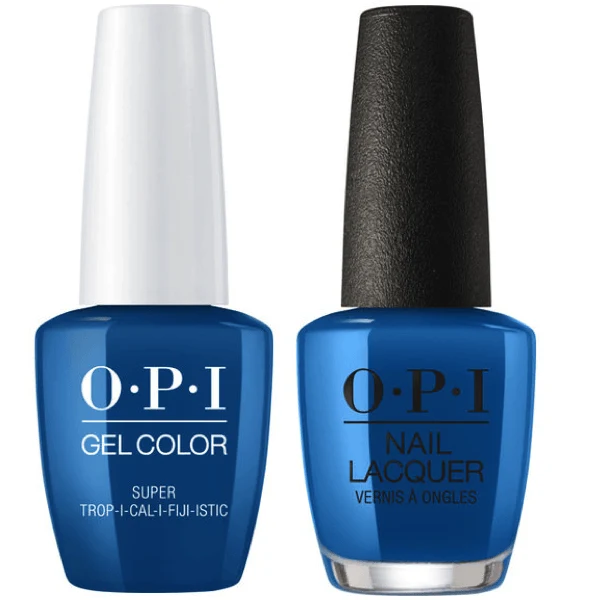 OPI GelColor + Matching Lacquer Super Trop-i-cal-i-fiji-istic #F87
