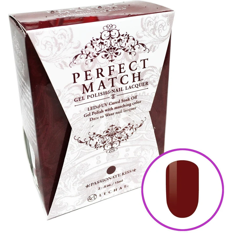 LeChat Perfect Match Gel + Matching Lacquer Passionate Kiss #191