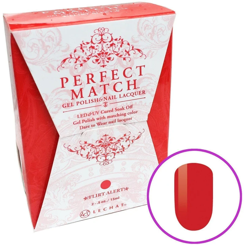 LeChat Perfect Match Gel + Matching Lacquer Flirt Alert #187