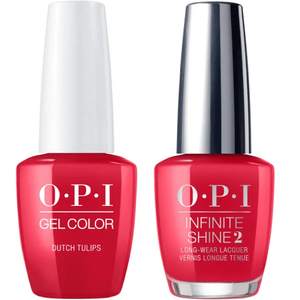 OPI GelColor Dutch Tulips #L60 + Infinite Shine #L60