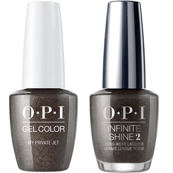 OPI GelColor My Private Jet #B59 + Infinite Shine #B59