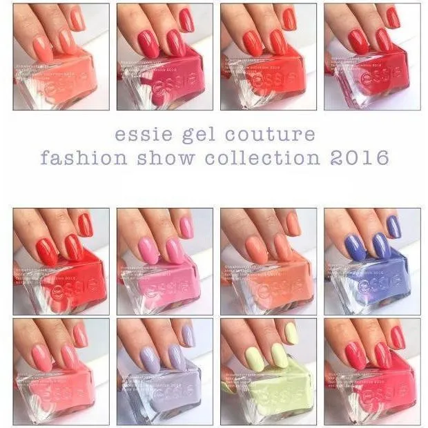 Essie Gel Couture - Fashion Show Collection