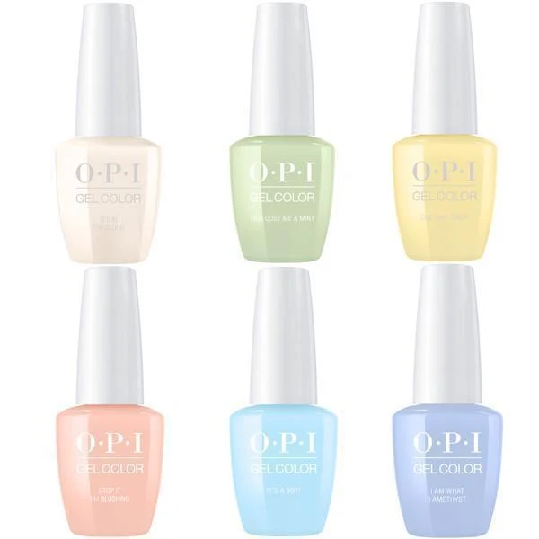 OPI GelColor Soft Shades Pastel 2016 Collection