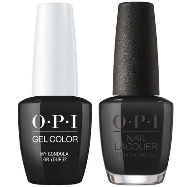 OPI GelColor + Matching Lacquer My Gondola Or Yours? #V36