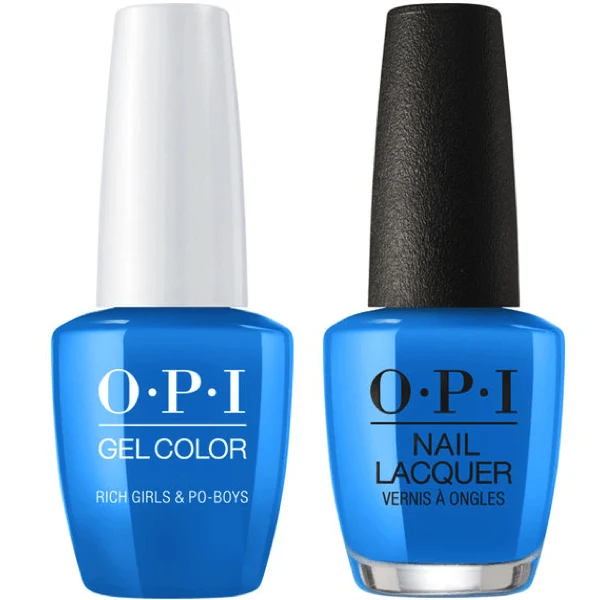 OPI GelColor + Matching Lacquer Rich Girls & Po-Boys #N61