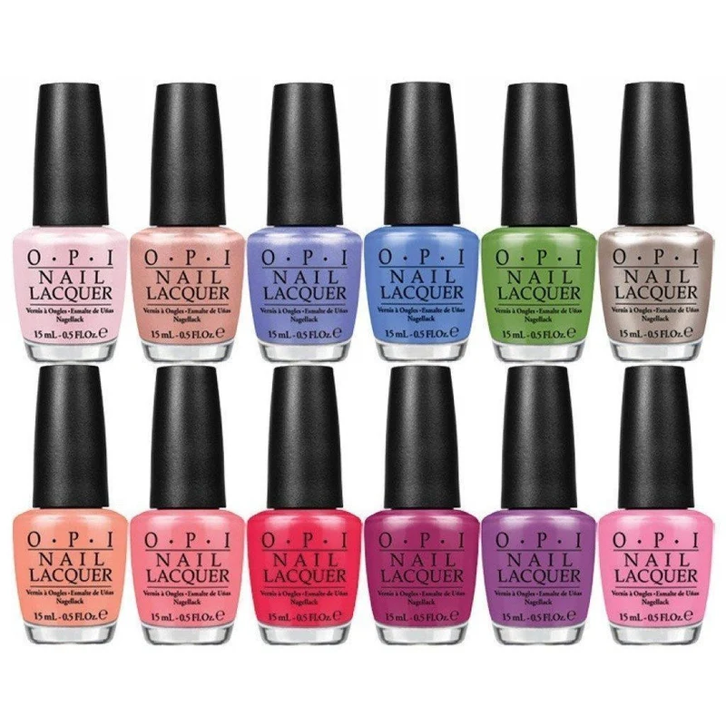 OPI Lacquer Nail Polish New Orleans Collection Set Of 12