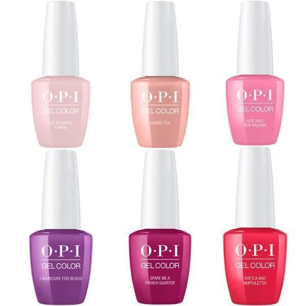 OPI GelColor New Orleans #1 Collection