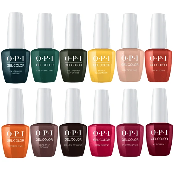 OPI GelColor Fall 2016 Washington D.C. Collection Set Of 12