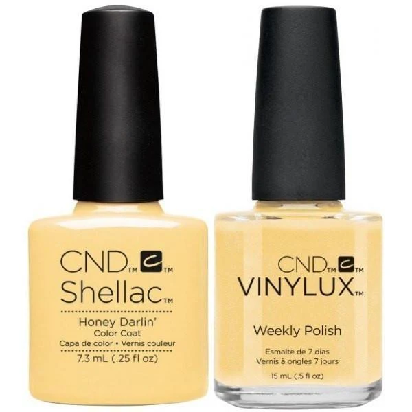 CND Creative Nail Design Vinylux + Shellac Honey Darlin'