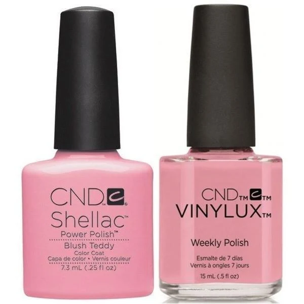 CND Creative Nail Design Vinylux + Shellac Blush Teddy