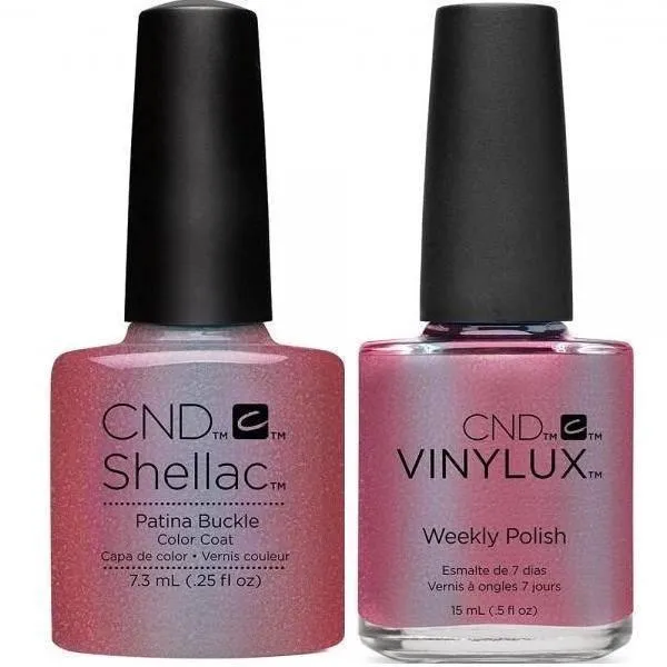 CND Creative Nail Design Vinylux + Shellac Patina Buckle